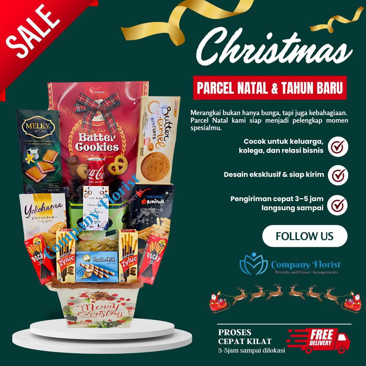 Parcel Natal Ready Stock – Company Florist